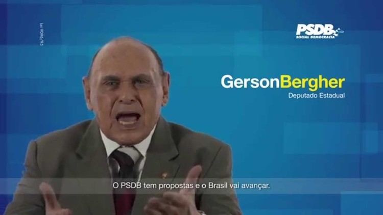 Gérson Bergher Deputado estadual Gerson Bergher O PSDB tem propostas O Brasil vai