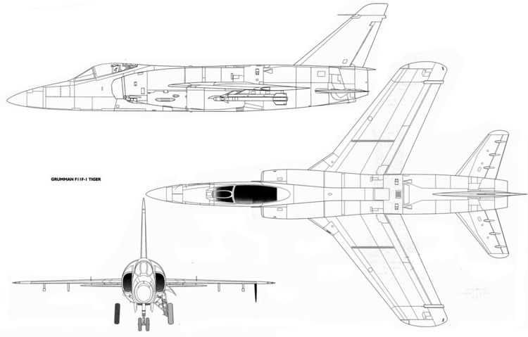 Grumman F11F-1F Super Tiger F11F TigerF11F1F Super Tiger