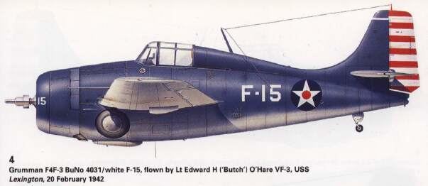 Grumman F4F Wildcat Grumman F4F Wildcat Fighter Plane at Guadalcanal in WWII
