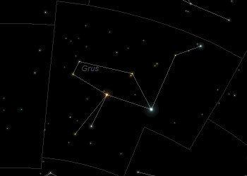 Grus (constellation) Constellation Grus Frosty Drew Observatory amp Sky Theatre