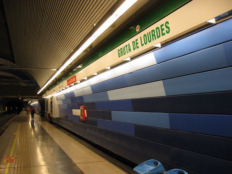 Gruta de Lourdes metro station