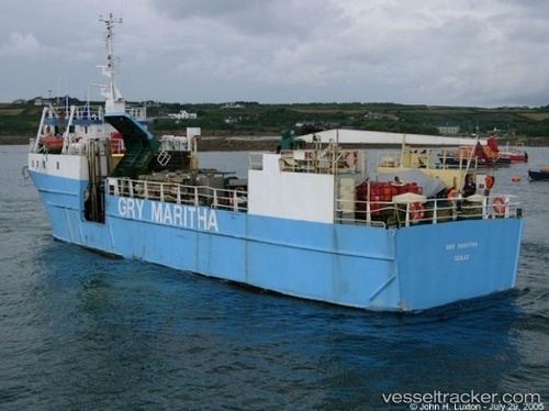 Gry Maritha Gry Maritha Type of ship Cargo Ship Callsign MLMB3