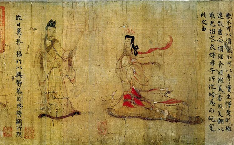 Gu Kaizhi Gu Kaizhi Admonitions of the Instructress Chinese Painting
