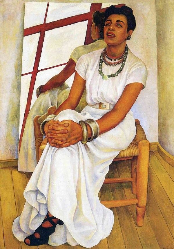 Guadalupe Marín Portrait of Lupe Marin 1938 by Diego Rivera