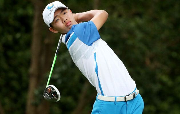 Guan Tianlang 14yearold Guan Tianlang goes 2 over on 2013 Masters