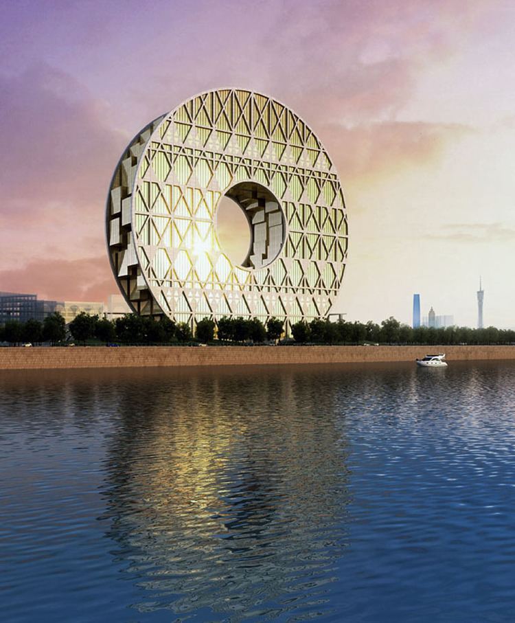 Guangzhou Circle AM project rounds out double disk guangzhou circle mansion