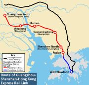 Guangzhou–Shenzhen–Hong Kong Express Rail Link GuangzhouShenzhenHong Kong Express Rail Link Wikipedia