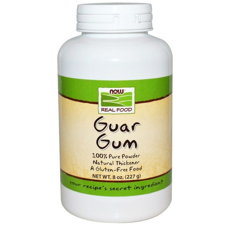 Guar gum Now Foods Real Food Guar Gum 8 oz 227 g iHerbcom