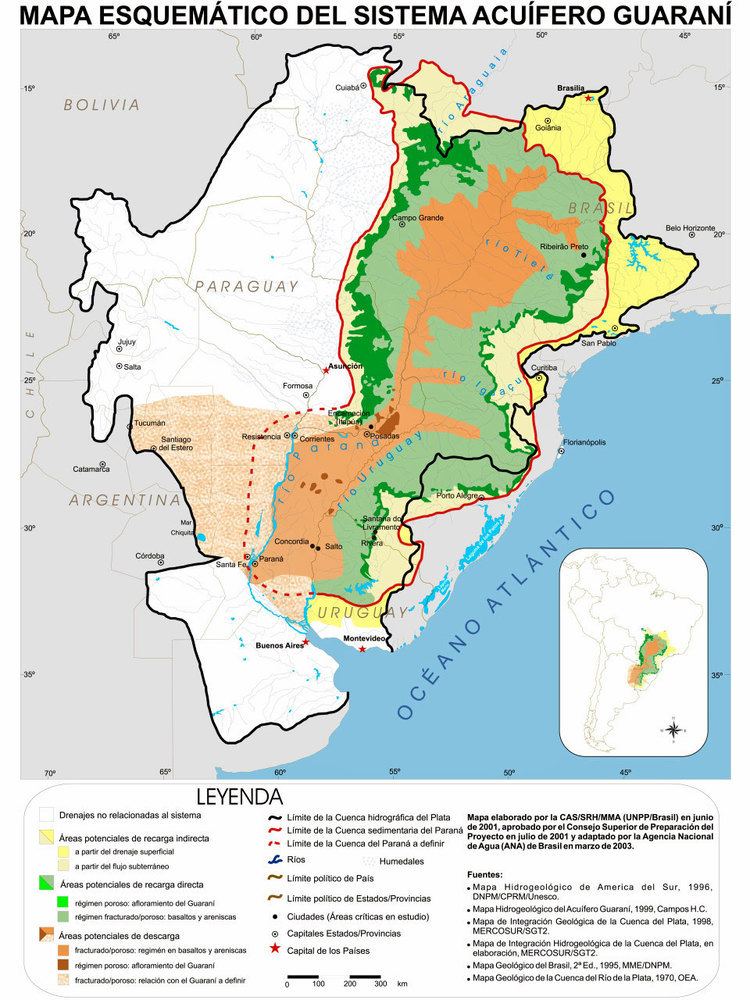 Guarani Aquifer The Guarani Aquifer Protecting The Hidden Treasure