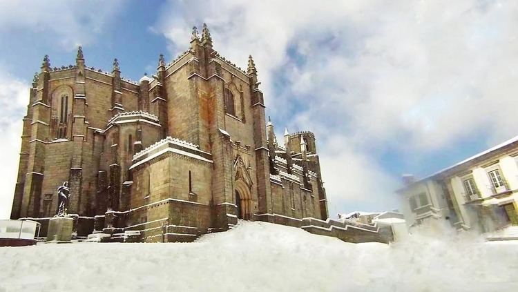 Visit Guarda, Portugal's highest city located 1,075 metres high on a plateau in central Portugal, north-east of the Estrela mountain range