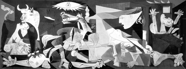 Guernica (Picasso) Artist reimagines Picasso39s 39Guernica39 with symbols of the Syrian war