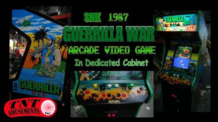 Guerrilla War (video game) 1029 GUERRILLA WAR Arcade Video Game by SNK in Dedicated Cabinet