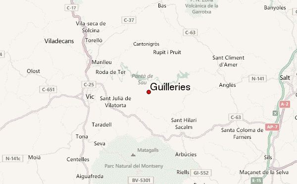 Guilleries Guilleries Mountain Information