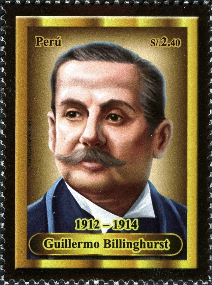 Guillermo Billinghurst WNS PE06811 Presidents of Peru Guillermo Billinghurst