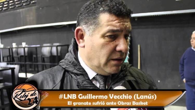 Guillermo Vecchio LNB Guillermo Vecchio tras la derrota de Lans en el debut frente a
