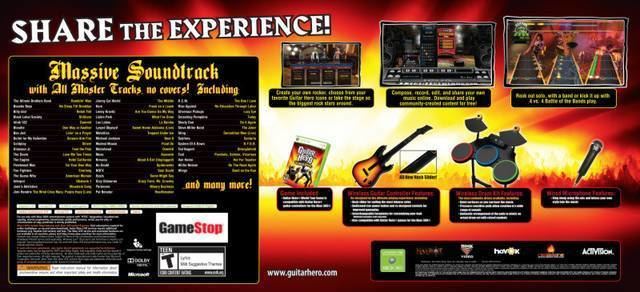 Guitar Hero World Tour Guitar Hero World Tour Box Shot for Xbox 360 GameFAQs