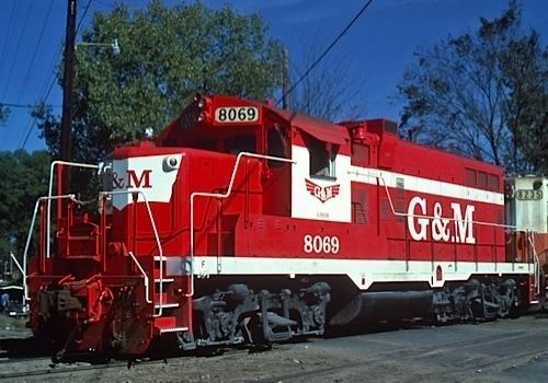 Gulf and Mississippi Railroad hawkinsrailsnetmainlinesgmsrgmsr8069cjpg