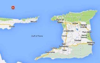 Gulf of Paria Strong quake off Venezuela felt here Stabroek News
