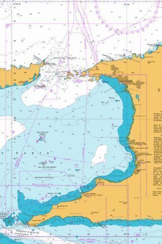 Gulf of Paria Gulf Of Paria Marine Chart CBGB04830 Nautical Charts App