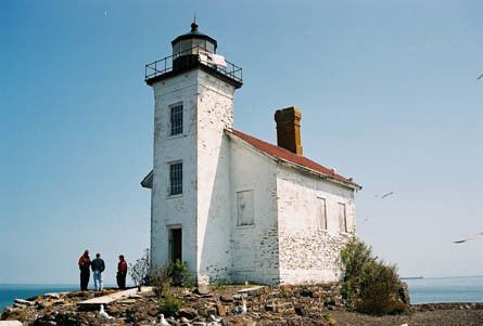 Gull Rock Light Station Gull Rock Lighthouse MI