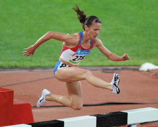 Gulnara Samitova-Galkina Russia39s SamitovaGalkina takes 3000m steeplechase gold