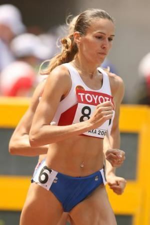 Gulnara Samitova-Galkina SamitovaGalkina wins steeplechase in 2008 world best time