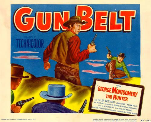 Gun Belt (film) A George Montgomery Western Double Feature Gun Belt 1953 The