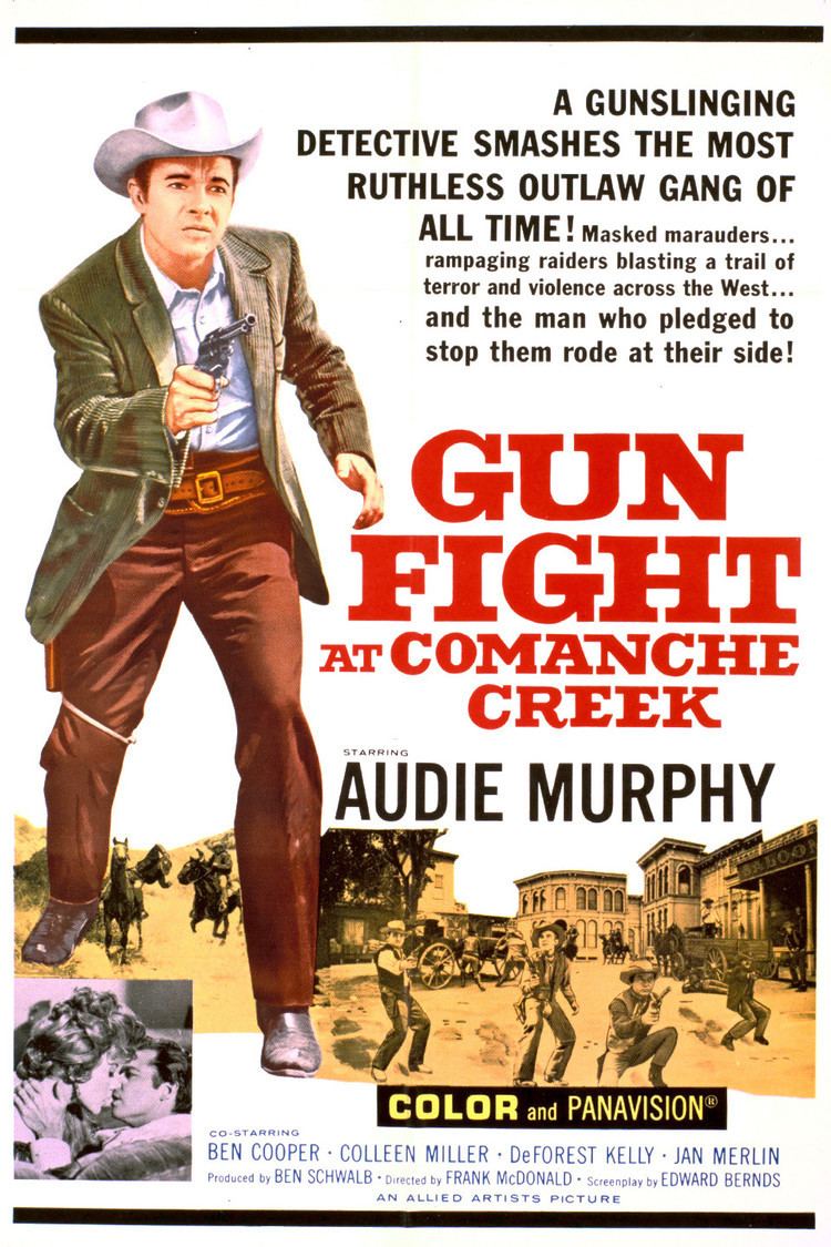 Gunfight at Comanche Creek wwwgstaticcomtvthumbmovieposters1189p1189p