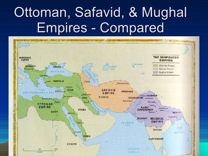 Gunpowder Empires Gunpowder empires compared