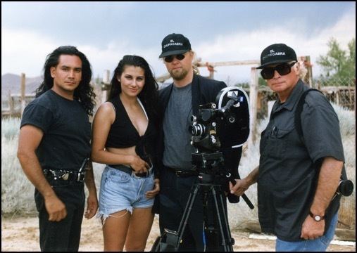 Guns of El Chupacabra movie scenes Behind the Scenes on Guns of El Chupacabra 
