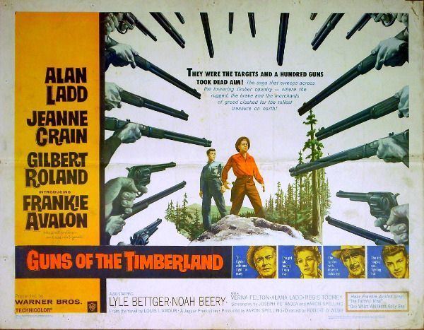 Guns of the Timberland Jeff Arnolds West Guns of the Timberland Warner Bros 1960 One