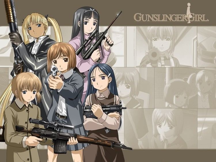 Gunslinger Girl 1000 images about gunslinger girl on Pinterest Graphic novels