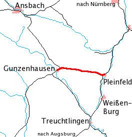 Gunzenhausen–Pleinfeld railway