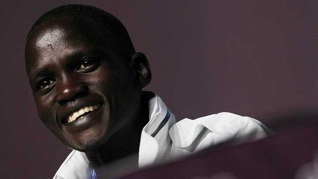 Guor Marial Refugee who will be running for the whole world