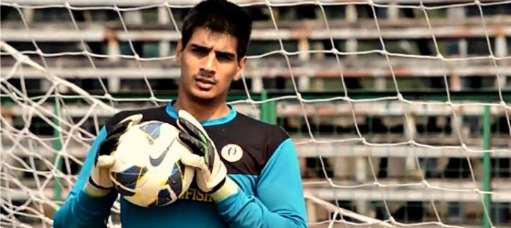 Gurpreet Singh (footballer) Gurpreet Singh Sandhu Is The First Indian Footballer In 79