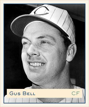 Gus Bell David Russell Bell Cincinnati Reds