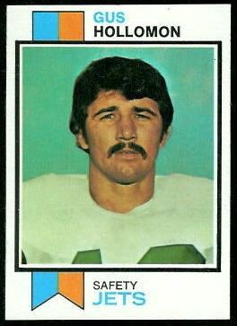 Gus Hollomon Gus Hollomon rookie card 1973 Topps 276 Vintage Football Card