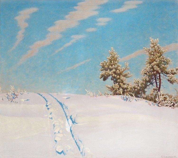 Gustaf Fjæstad 1000 images about Gustaf Fjaestad on Pinterest Winter landscape