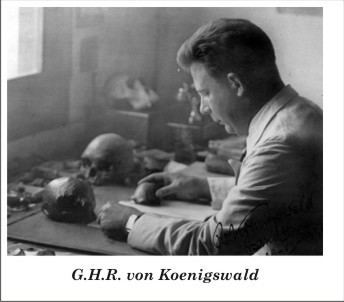 Gustav Heinrich Ralph von Koenigswald Museum Geologi GHR VON Koenigswald