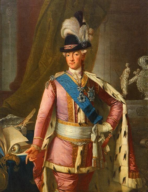 Gustav III of Sweden 1772 Gustav III by unknown painter he is wearing the