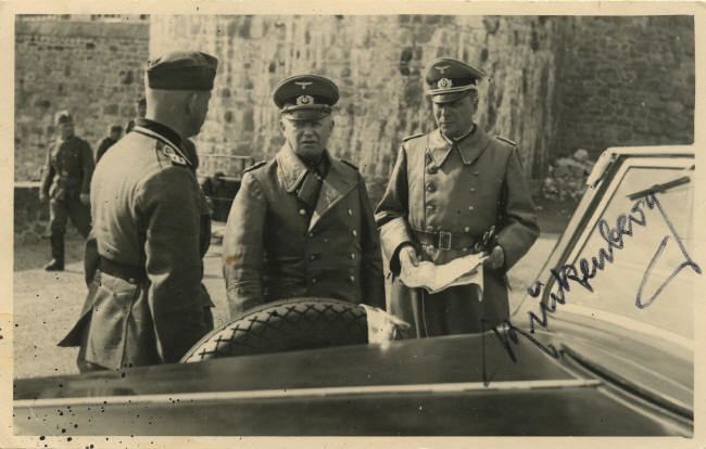 Gustav Krukenberg Autograph 511802 Nazi SS General Dr Gustav Krukenberg autograph