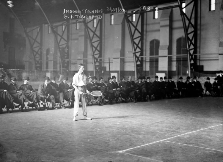 Gustave F. Touchard FileGustave F Touchard 1908 Indoor Tennisjpg Wikimedia Commons