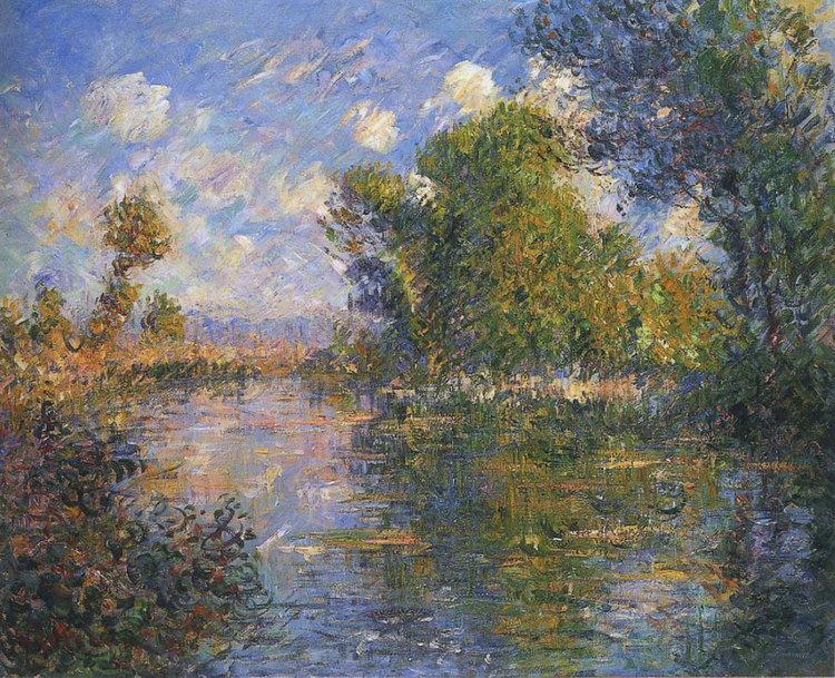 Gustave Loiseau By the Eure River in Autumn Gustave Loiseau WikiArtorg