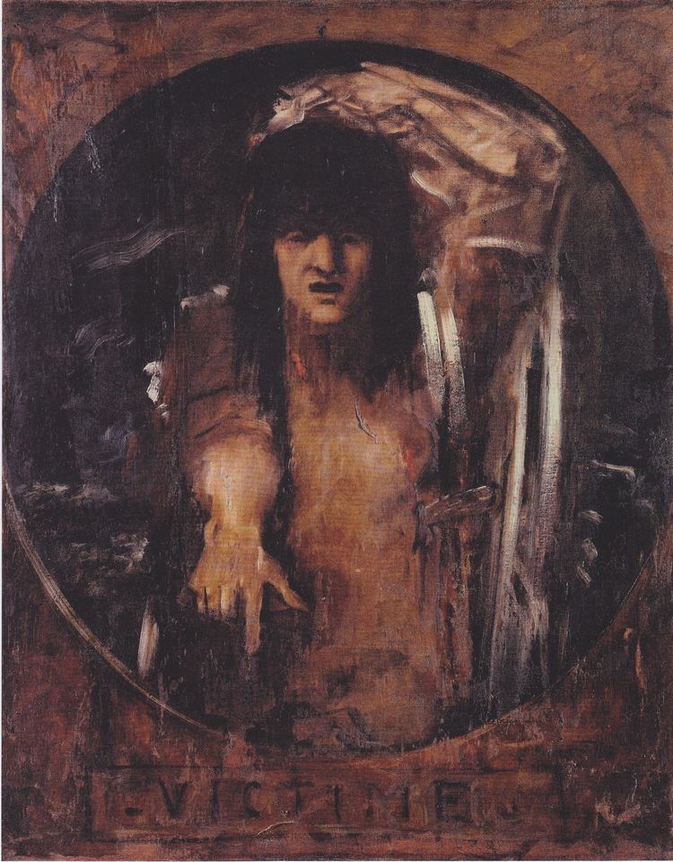 Gustave Moreau Victim Gustave Moreau WikiArtorg