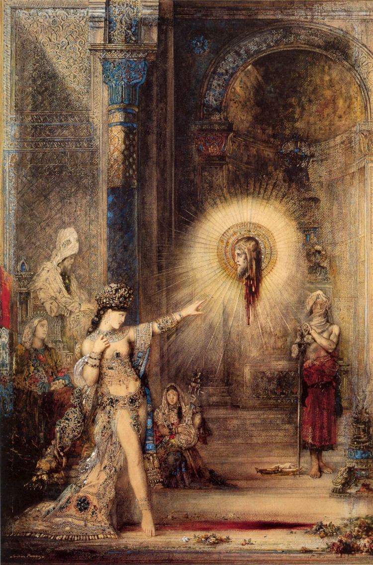 Gustave Moreau The Apparition Gustave Moreau WikiArtorg