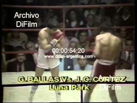 Gustavo Ballas DiFilm Gustavo Ballas derrota a Juan Carlos Cortez Boxeo 1984