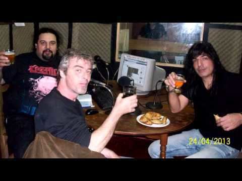 Gustavo Rowek Walter Giardino y Gustavo Rowek en Extreme Metal Radio