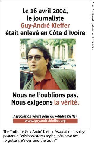 Guy-André Kieffer Disappeared GuyAndr Kieffer missing in Ivory Coast Committee to