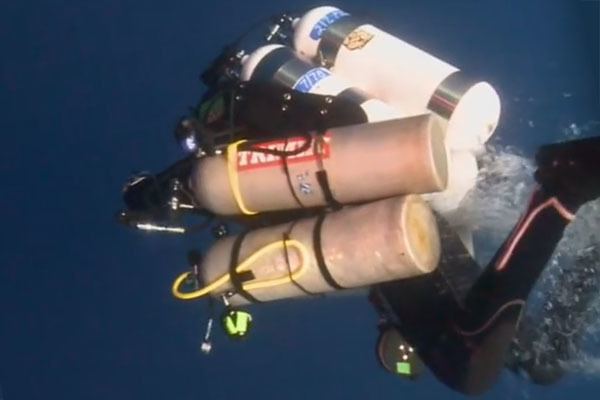 Guy Garman Dr Guy Garman died on deep dive world record Dive Monster Rhoody