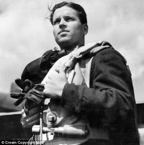 Guy Gibson Dambusters then and now Wing Commander Guy Gibson in rare